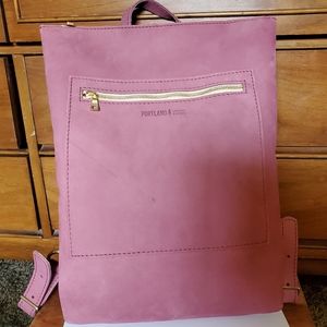 Portland Leather Goods Foxglove Laptop Backpack